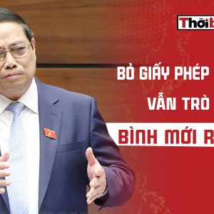 BỎ GIẤY PHÉP XÂY DỰNG: VẪN TRÒ MÈO „BÌNH MỚI RƯỢU CŨ“