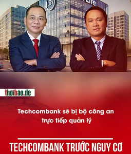 Techcombank trước nguy cơ rơi vào tay Bộ Công An?
