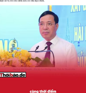 THANH HÓA DẬY SÓNG: LOẠT LÃNH ĐẠO VẮNG MẶT, NGƯỜI BỊ KỶ LUẬT, KẺ VÀO TÙ