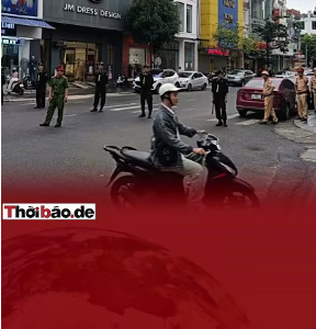 THANH HÓA: CÔNG AN “KHÁM XÉT” PHỐ VÀNG LÊ HOÀN – ĂN CƯỚP TRÁ HÌNH HAY BẮT CƯỚP?