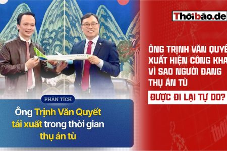 ÔNG TRỊNH VĂN QUYẾT XUẤT HIỆN CÔNG KHAI: VÌ SAO NGƯỜI ĐANG THỤ ÁN TÙ ĐƯỢC ĐI LẠI TỰ DO?