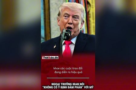 NGOẠI TRƯỞNG IRAN NÓI “KHÔNG CÓ Ý ĐỊNH ĐÀM PHÁN” VỚI MỸ.