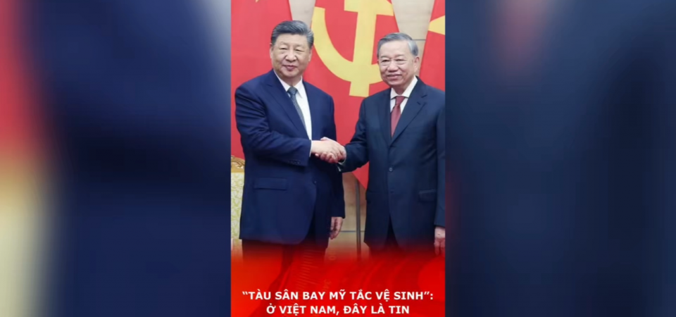 “TÀU SÂN BAY MỸ TẮC VỆ SINH”: Ở VIỆT NAM, ĐÂY LÀ TIN TỨC HAY MỘT VỞ HÀI TUYÊN TRUYỀN?