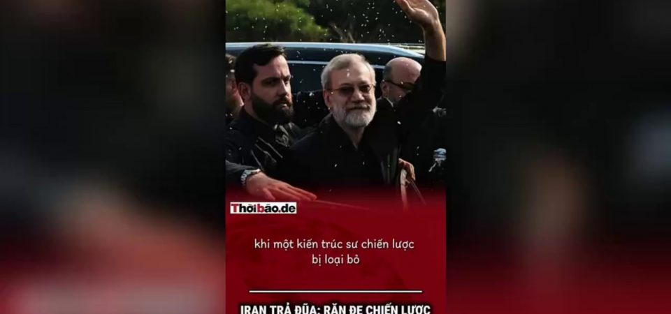 Iran trả đũa: răn đe chiến lược hay mở màn vòng xoáy leo thang mới?