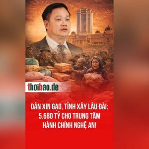 Dân Xin Gạo, Tỉnh Xây Lâu Đài: 5.680 Tỷ Cho Trung Tâm Hành Chính Nghệ An!