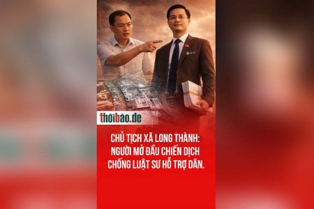 Chủ tịch xã Long Thành: Người mở đầu chiến dịch chống luật sư hỗ trợ dân.