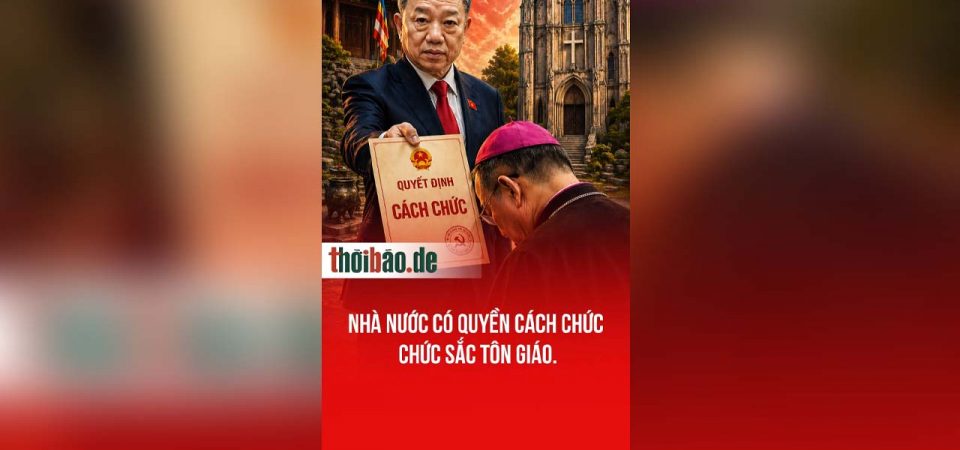 Nhà nước có quyền cách chức chức sắc tôn giáo.