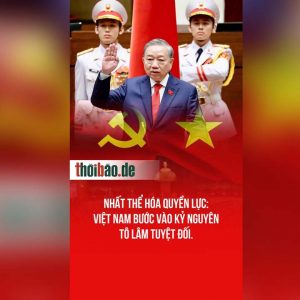 Nhất thể hóa quyền lực: Việt Nam bước vào kỷ nguyên Tô Lâm tuyệt đối.