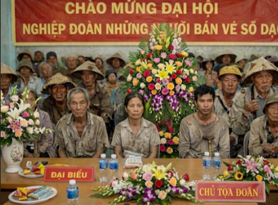 Nghiệp đoàn vé số dạo chỉ là công cụ quản lý và thu tiền.