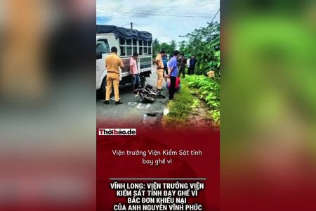 Vĩnh Long: Viện trưởng Viện Kiểm Sát tỉnh bay ghế vì bác đơn khiếu nại của anh Nguyễn Vĩnh Phúc.