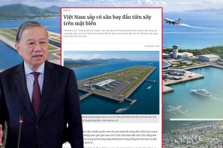 Long Thành chưa xong lại mơ mộng hão huyền về sân bay trên mặt biển.