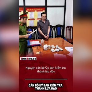 Cán bộ uỷ ban kiểm tra thành lừa đảo!