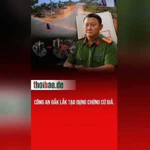 Công an Đắk Lắk tạo dựng chứng cứ giả.
