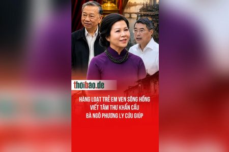 Hàng loạt trẻ em ven sông Hồng viết tâm thư khẩn cầu bà Ngô Phương Ly cứu giúp
