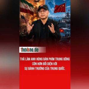 Thà làm anh hùng bàn phím Trung Đông còn hơn đối diện với sự bành trướng của Trung Quốc.