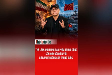 Thà làm anh hùng bàn phím Trung Đông còn hơn đối diện với sự bành trướng của Trung Quốc.