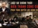 Luật sư chính thức biến thành công cụ phục tùng quyền lực hành chính