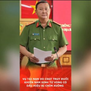 Vụ tai nạn do CSGT truy đuổi khiến nam sinh tử vong có dấu hiệu bị chìm xuồng