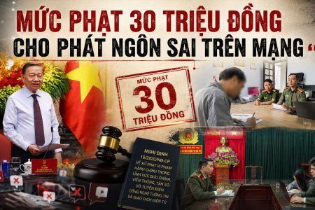 Mức phạt 30 triệu đồng cho phát ngôn sai trên mạng