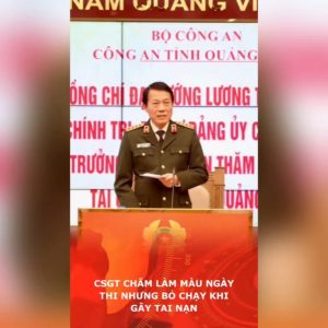 CSGT chăm làm màu ngày thi nhưng bỏ chạy khi gây tai nạn