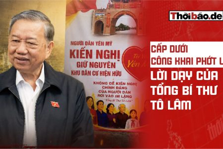 Cấp dưới công khai phớt lờ lời dạy của Tổng Bí thư Tô Lâm