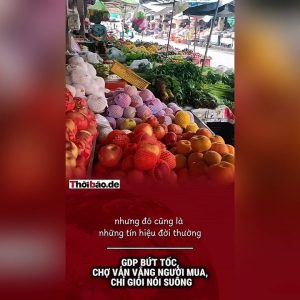 GDP bứt tốc, chợ vẫn vắng người mua, chỉ giỏi nói suông