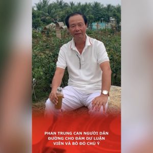 Phan Trung Can người dẫn đường cho đám Dư luận viên và bò đỏ chú ý