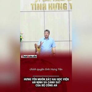 Hưng Yên muốn xây hai học viện An ninh và ảnh sát của Bộ Công An