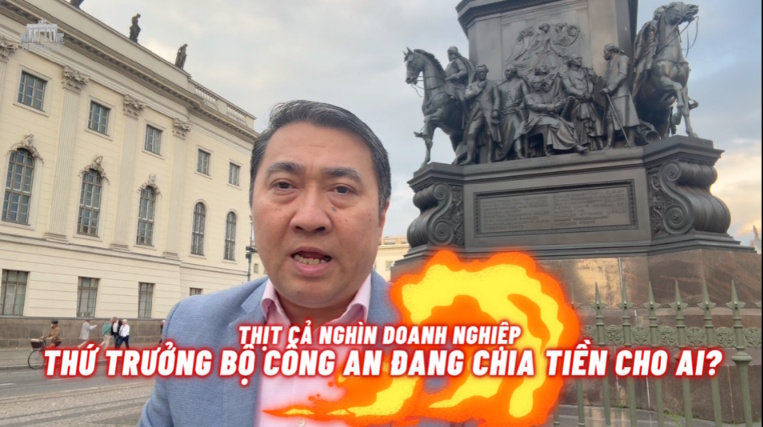 “THỊT” CẢ NGHÌN DOANH NGHIỆP: THỨ TRƯỞNG BỘ CÔNG AN ĐANG “CHIA TIỀN” CHO AI?