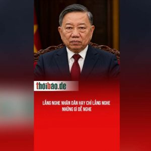 Lắng nghe nhân dân hay chỉ lắng nghe những gì dễ nghe