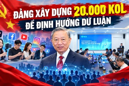 Đảng xây dựng 20.000 KOL để định hướng dư luận