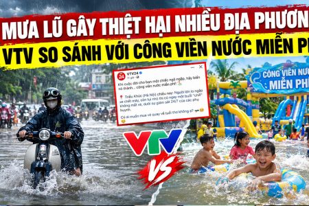 Les inondations causent des dégâts dans de nombreuses localités ; VTV les compare à un « parc aquatique gratuit »