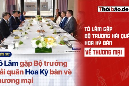 托林會晤美國海軍部長商討貿易事宜