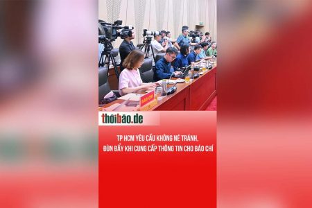 TP HCM yêu cầu không né tránh, đùn đẩy khi cung cấp thông tin cho báo chí