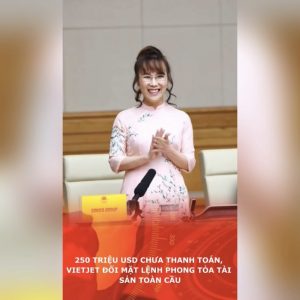 ด้วยหนี้ค้างชำระ 250 ล้าน USD Vietjet ต้องเผชิญกับการอายัดสินทรัพย์ทั่วโลก
