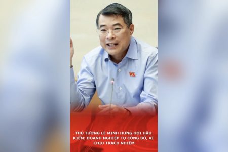 Thủ tướng Lê Minh Hưng hỏi hậu kiểm: Doanh nghiệp tự công bố, ai chịu trách nhiệm