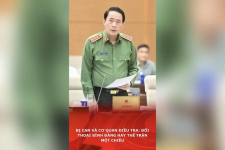 Bị can và cơ quan điều tra: Đối thoại bình đẳng hay thế trận một chiều