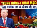 제4차 중앙위원회 회의 개막: 10% 성장, 목표 설정만큼 쉬울까?