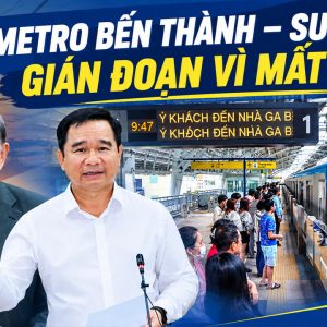 Metro Bến Thành – Suối Tiên gián đoạn vì mất điện
