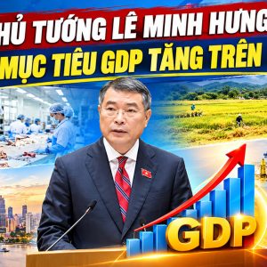 Thủ tướng Lê Minh Hưng đặt mục tiêu GDP tăng trên 10%