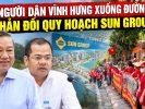 Người dân Vĩnh Hưng xuống đường phản đối quy hoạch Sun Group