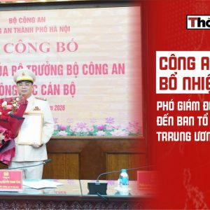 Công an Hà Nội bổ nhiệm phó Giám đốc, biệt phái đến ban tổ chức trrung ương