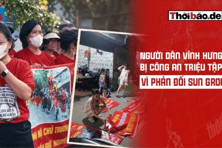 Người dân Vĩnh Hưng bị công an triệu tập vì phản đối Sun Group