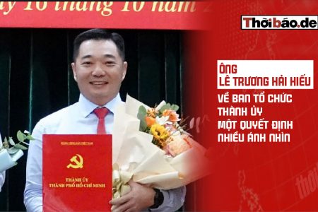 Ông Lê Trương Hải Hiếu về Ban Tổ chức Thành ủy: Một quyết định, nhiều ánh nhìn