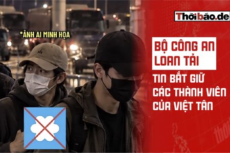 Bộ Công an loan tải tin bắt giữ các thành viên của Việt Tân