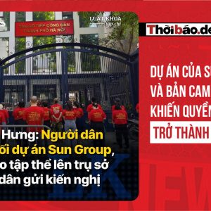 Dự án của Sun Group và bản cam kết khiến quyền lên tiếng trở thành dấu hỏi 
